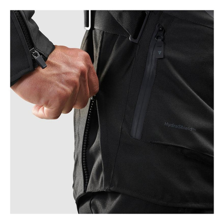 Kurtka tekstylna REBELHORN HIKER IV BLACK/ANTHRACITE/FLUO YELLOW czarny grafitowy żółty fluo