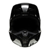 Kask cross FOX V1 REVN BLACK/WHITE czarny biały
