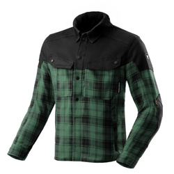 Koszula motocyklowa REBELHORN SHIFTER BLACK/GREEN czarny zielony