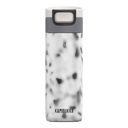 Kubek termiczny KAMBUKKA ETNA Foggy Terrazzo 500ml biały szary czarny