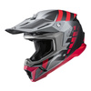Kask cross HJC C50 MIRAGE GREY/RED szary czerwony