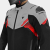 Kurtka tekstylna SHIMA STX AIR G2 GREY/RED szary czerwony