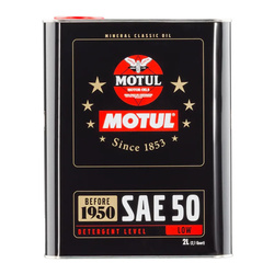 Olej 4T MOTUL CLASSIC SAE 50 MINERAL 2L