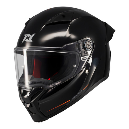 Kask integralny AXXIS FENIX SOLID A1 GLOSS BLACK czarny