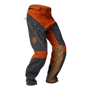 Spodnie cross FOX DEFEND GORE-TEX ADV BURNT szary pomarańczowy