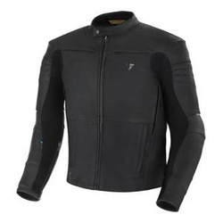 Kurtka skórzana SHIMA SHADOW BLACK czarny