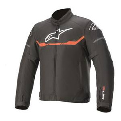 Kurtka tekstylna ALPINESTARS T-SP S WP BLACK/FLUO RED czarny czerwony fluo