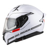 Kask integralny NZI GO RIDER STREAM DUO SOLID WHITE biały