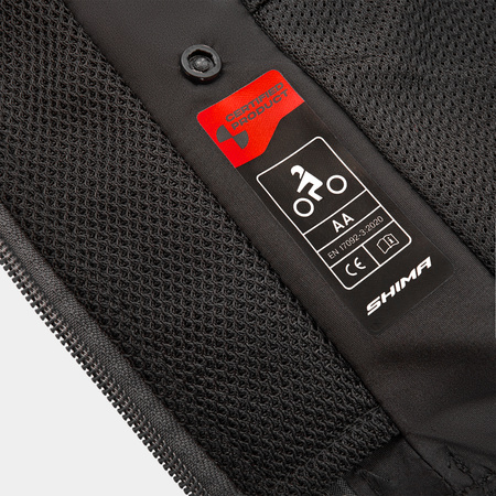 Kurtka tekstylna SHIMA TRACKER BLACK czarny