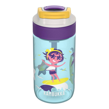Butelka na wodę dziecięca KAMBUKKA LAGOON Sea Party 400ml czerwony niebieski żółty