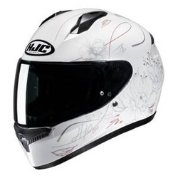 Kask integralny HJC C10 EPIK WHITE biały złoty srebrny