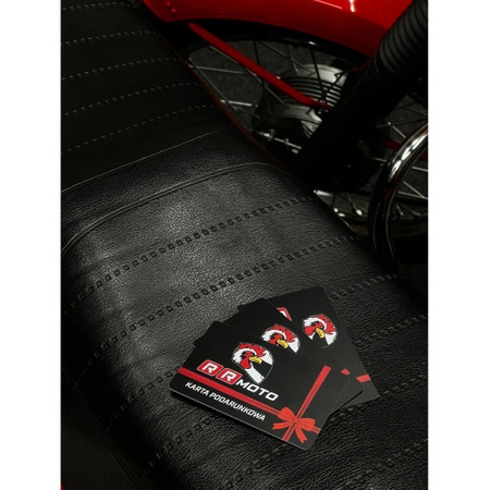 Voucher podarunkowy RRmoto online dla motocyklisty