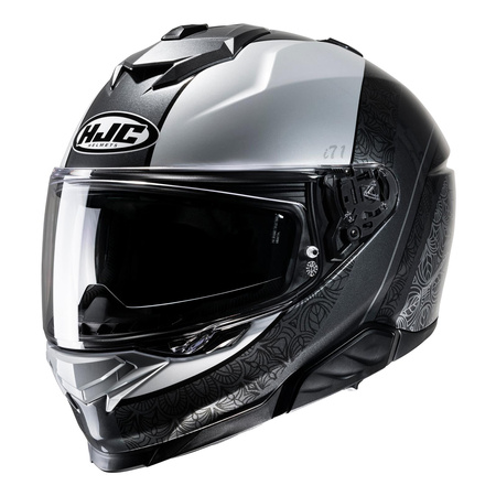 Kask integralny HJC I71 SERA GREY szary czarny