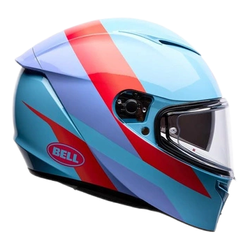 Kask integralny BELL LITHIUM ECE6 PASSION BLUE PINK niebieski różowy fioletowy czerwony