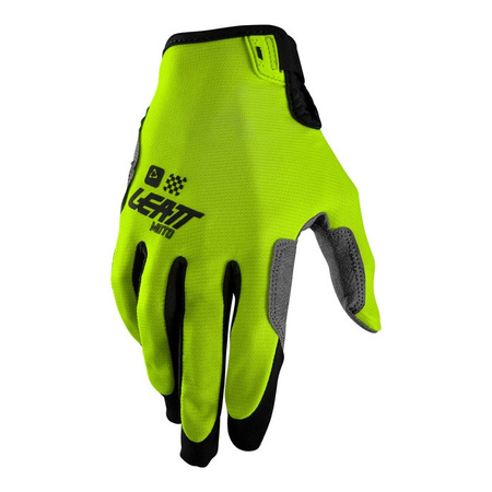 Rękawice cross LEATT MOTO 1.5 GRIPR FLUO YELLOW żółty fluo