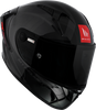 Kask integralny MT KRE+ S SOLID GLOSS CARBON/BLACK czarny
