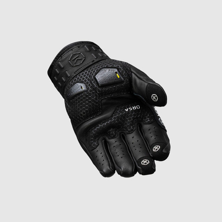 Rękawice miejskie KNOX ORSA LEATHER MK3 BLACK czarny