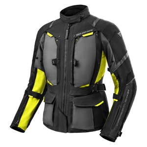 Kurtka tekstylna damska SHIMA HERO 2.0 LADY FLUO czarny szary żółty fluo