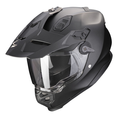 Kask integralny SCORPION ADF-9000 AIR SOLID MATT PEARL BLACK czarny mat