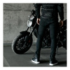 Jeansy motocyklowe REBELHORN EAGLE III SLIM FIT WASHED BLACK czarny