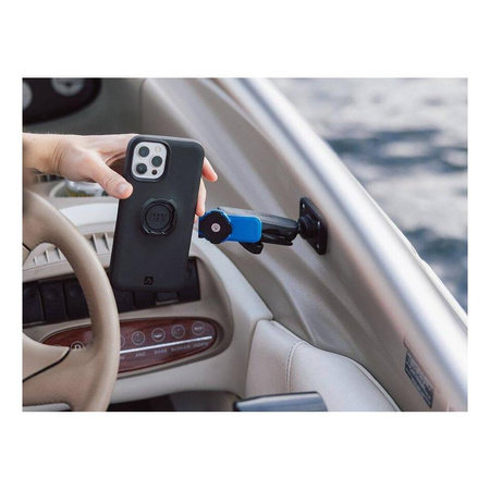 Głowica QUAD LOCK 360 z dźwignią zwalniającą czarny