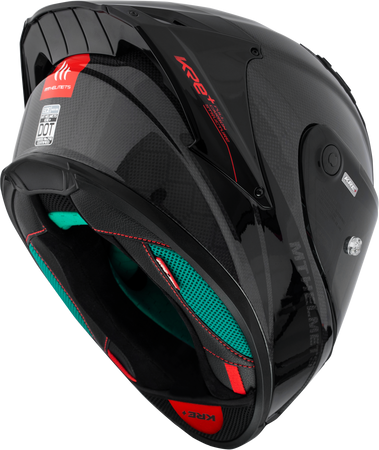 Kask integralny MT KRE+ S SOLID GLOSS CARBON/BLACK czarny