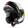 Kask szczękowy SCHUBERTH C5 ECE ECLIPSE YELLOW biały czarny żółty fluo