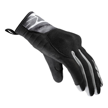 Rękawice miejskie damskie SPIDI FLASH-KP LADY BLACK/GREY czarny szary