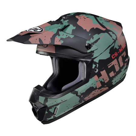 Kask cross HJC CS-MX-II FERIAN BLACK/GREEN/BROWN zielony brązowy czarny