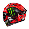 Kask integralny HJC RPHA1 QUARTARARO BLACK/RED czarny czerwony