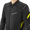 Kurtka tekstylna SHIMA RUSH 2.0 FLUO czarny żółty fluo
