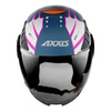 Kask otwarty AXXIS METRO STAR GLOSS granatowy biały różowy żółty zielony