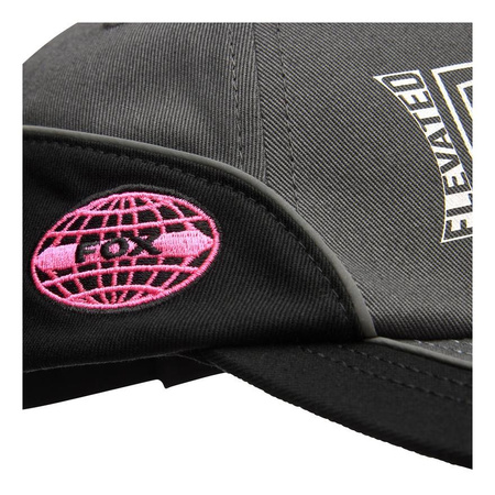 Czapka z daszkiem FOX ADJUSTABLE BLACK czarny
