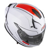 Kask integralny NZI GO RIDER STREAM DUO SOLID WHITE biały