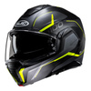 Kask szczękowy HJC I100 LORIX BLACK/YELLOW czarny żółty fluo