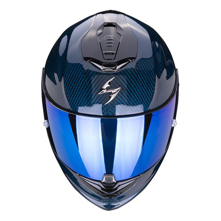 Kask integralny SCORPION EXO-1400 CARBON SOLID BLUE niebieski