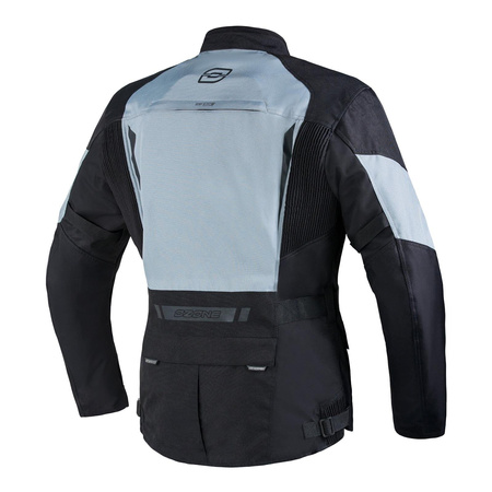 Kurtka tekstylna OZONE TRAKER BLACK/GREY czarny szary