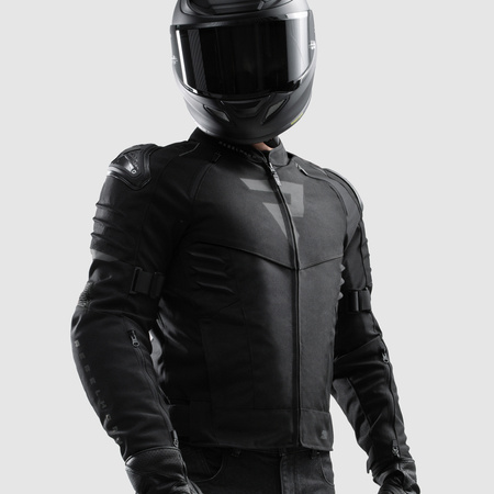 Kurtka tekstylna REBELHORN VANDAL 2 BLACK czarny