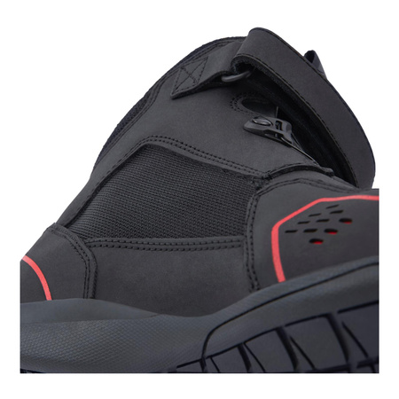 Buty motocyklowe Rebelhorn Spark II czarny-czerwony