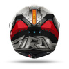 Kask integralny AIROH CONNOR BOT GLOSS szary czerwony czarny niebieski