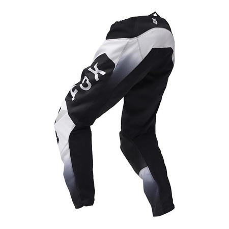 Spodnie cross FOX 180 LEAN-EXTD BLACK/WHITE czarny biały