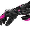 Rękawice sportowe damskie SHIMA RS-3 LADY PINK czarny różowy