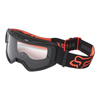 Gogle motocyklowe dziecięce FOX JUNIOR MAIN STRAY BLACK/ORANGE czarny pomarańczowy fluo