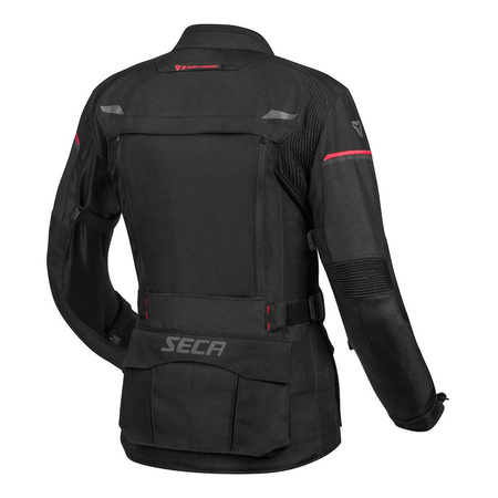 Kurtka tekstylna damska SECA DISCOVERY LADY BLACK czarny