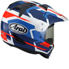 Kask cross ARAI TOUR-X4 DEPART BLUE niebieski granatowy biały czerwony