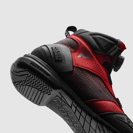 Buty krótkie REBELHORN CORE BLACK/RED czarny czerwony