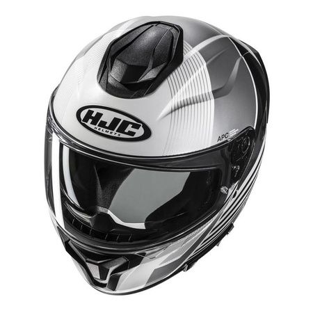 Kask integralny HJC C71 MORIX WHITE/BLACK biały czarny