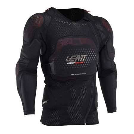 Koszulka z ochraniaczami LEATT 3DF AIRFIT EVO BLACK czarny