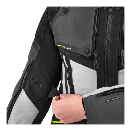 Kurtka tekstylna SHIMA TRACKER GREY szary