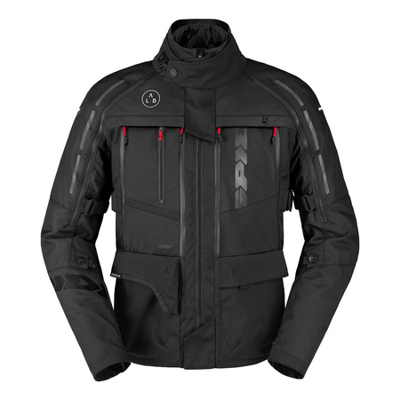 Kurtka tekstylna SPIDI 4 SEASON V3 BLACK czarny